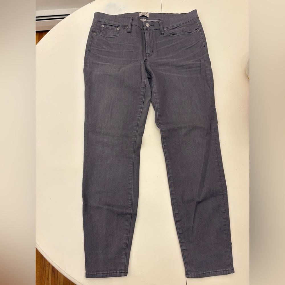 J.Crew Toothpick Skinny Jeans in Grey